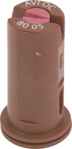 Rozpylacz eżektorowy brzegowy AVI OC 80° 5 brązowy ceramiczny Albuz AVIOC8005