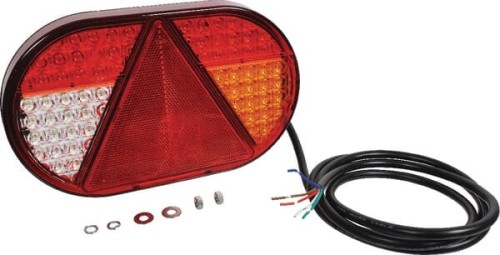 Lampa tylna zespolona LED, prawa 12/24V LA111335 - Intertraktor