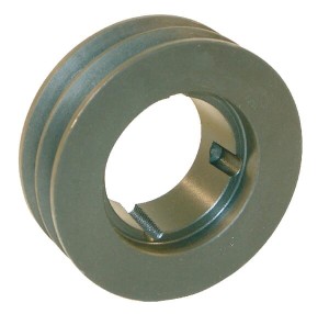 Koło pasowe klinowe Z lub SPZ 2 rowki średnica 71 mm na tuleję Taperlock 1108 Kramp 067Z2TL