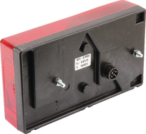 Lampa tylna zespolona 238x138mm, lewa 12V 102070010 - Intertraktor