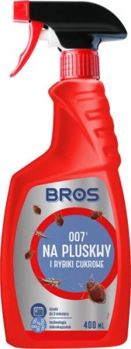 007 na pluskwy i rybiki cukrowe, 400ml 15941999 - Intertraktor