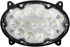 Lampa robocza LED, owalna 39W 3500lm 10/30V 138x93x69 mm światło rozproszone 13 LED Kramp LA10600