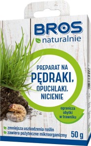 Preparat na pędraki, nicienie, opuchlaki Bros NATURALNIE, 50g 15941992