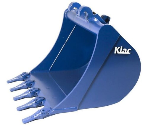 Łyżka koparki podsiębiernej C/C4 450mm system Klac z zębami Esco V13 TSC4045AD6B - Intertraktor