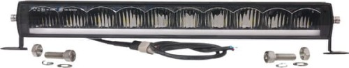 Lampa robocza długa LED, 120W, 6500lm, prostokątna, 12/48V biała, 486x90x57 mm z wtyczką Deutsch 3-pin, światło do jazdy dziennej/światło drogowe Kramp LA10321 - Intertraktor