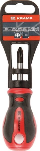 Wkrętak krzyżowy któtki PH, 2 x 38 mm 180802202038KR - Intertraktor
