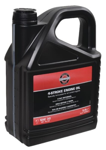 Olej silnikowy, 5 l mineralny, SAE 30W Briggs & Stratton 100009E - Intertraktor
