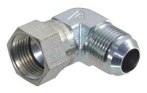 Złącze kolankowe M/Fm 7/8 JIC 90° KOU14