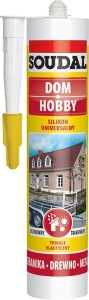 Silikon uniwersalny, bezbarwny 280 ml 137546SOU
