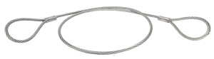 Stalowa lina holownicza Kramp, 20 mm 4 m WR2040002S