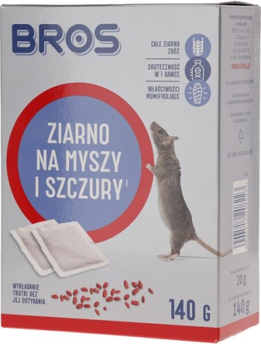 Ziarno na myszy i szczury, 140g 15941628 - Intertraktor