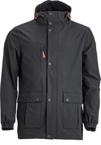 Kurtka męska z powłoką typu Shell, roz. 4XL grafitowa KW508001011066
