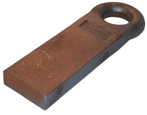 Ucho zaczepu, wzmocnione proste 12" PC35095