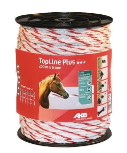 Linka ogrodzeniowa Top Line Plus, 6 mm 400 m AKO 449531