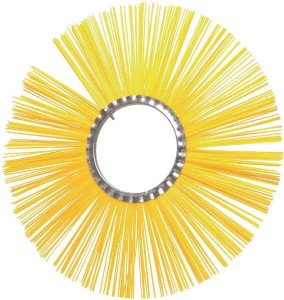Sczotka pierścieniowa polyester, 600 x 7" / 180 żółta Ø 2,5 mm 1715107605
