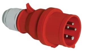 Wtyczka przenośna CEE 32A 5P 400V QC B021566