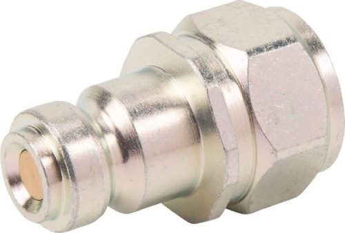 Szybkozłącze płaskie seria 115 wtyczka gwint wewnętrzny 1/4" 101156202 - Intertraktor