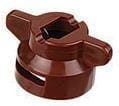 Pokrywka dyszy do Hardi, brązowa 8mm CP233077CE