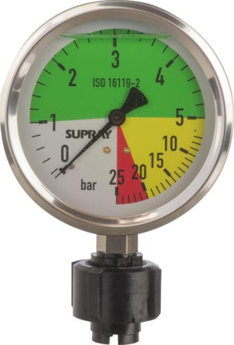 Manometr 0-5/25 bar Ø100 F34G 55430 - Intertraktor
