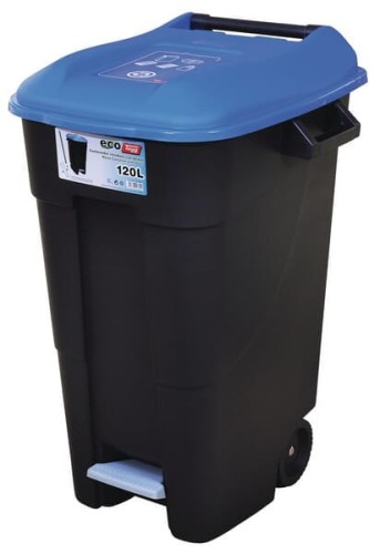 Pojemnik na odpady z pedałem 120 l 423017TAY - Intertraktor