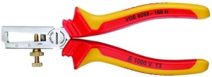 Szczypce do ściągania izolacji VDE 160 mm SBVDE8098160H