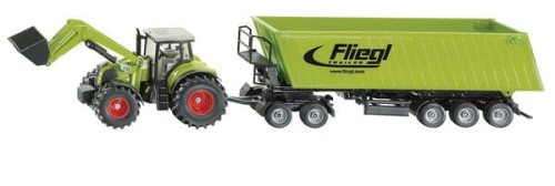 Ciągnik Claas Axion +przyczepa i Dolly S01949 - Intertraktor