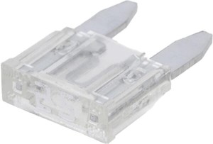 Bezpiecznik płaski Mini, 32V 25A L=16.3 mm biały op. 50 szt. iMaXX SI20268