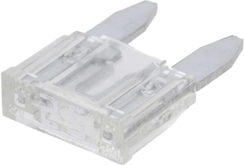 Bezpiecznik płaski Mini, 32V 25A L=16.3 mm biały op. 50 szt. iMaXX SI20268 - Intertraktor