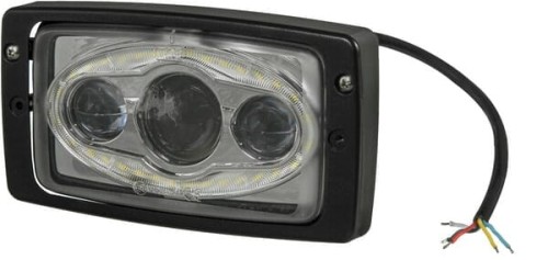 Reflektor przedni LED, 21W prostokątny 10/30V 83x182x101 mm Kramp LA10422 - Intertraktor