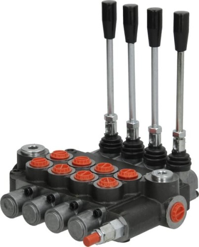 Rozdzielacz hydrauliczny MBV11, 4 sekcyjny A1A1A1A1G KZ1 gopart MBV114001GP - Intertraktor
