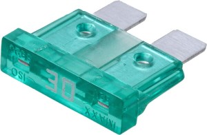 Bezpiecznik płaski, 30A L=20 mm zielony 1 szt. iMaXX SI22030P001