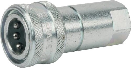 Szybkozłącze gniazdo 1/4" gwint wew. 1/4" NPT z zaworem grzybkowym HNV HNV14NPTF - Intertraktor