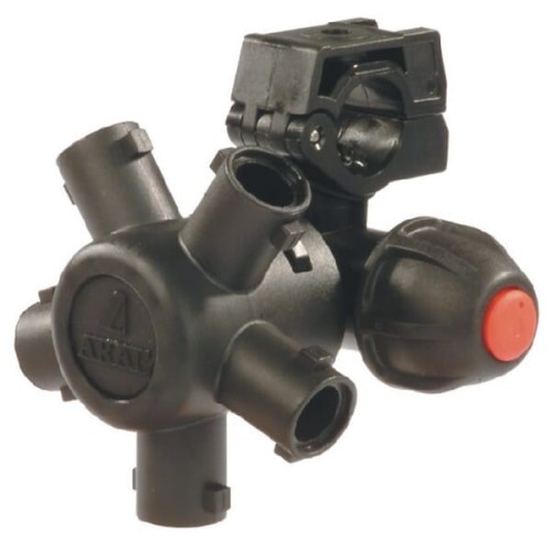 Uchwyt dyszy pięcioczęściowy do rury 20 mm 40649271 - Intertraktor