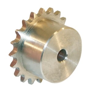 Koło łańcuchowe pojedyncze 12 zębów 3/8" łańcuch 06 B-1 ze stali nierdzewnej 304 Kramp SE3812RVS