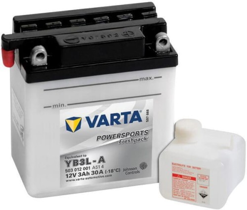 Akumulator 12V 3Ah 30A Powersports Freshpack VARTA 503012003I314PS - Intertraktor
