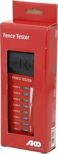 Tester napięcia ogrodzeń elektrycznych 8-diodowy 1.0 do 10000V 442322