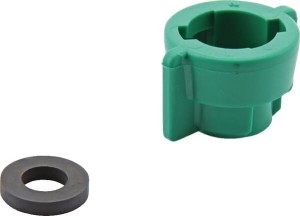 Pokrywka dyszy, bagnet, SW8/10, zielony, z uszczelką, Lechler Y8253C00020000