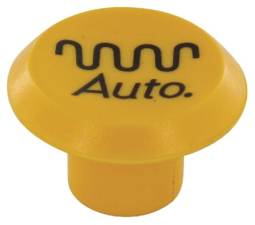 Symbol przełącznika, Auto Vibration, okrągły, żółty 11316750PN - Intertraktor