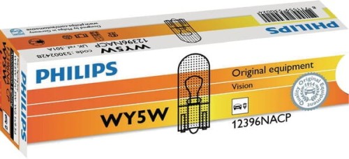 Żarówka 12V WY5W 5W W2.1x9.5d Philips GL12396 - Intertraktor