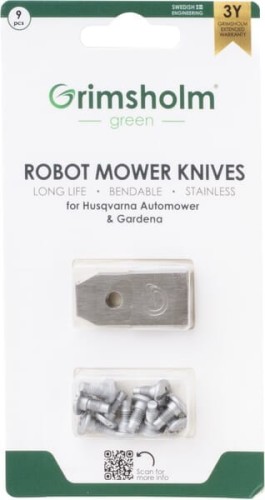 Noże do robota koszącego 9 szt. pasujące do Husqvarna Automower® FGP101 - Intertraktor