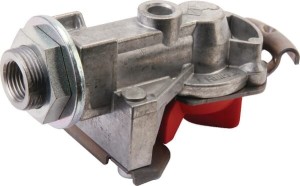 Złącze pneumatyczne ze zintegrowanym filtrem "Protect-O" M16x1.5 czerwone 334086001