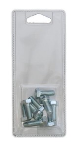 Śruba cały gwint M8x20 mm kl.8.8 ocynk 10 szt. KR933820P010