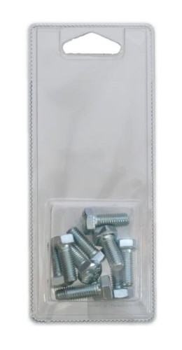 Śruba cały gwint M8x20 mm kl.8.8 ocynk 10 szt. KR933820P010 - Intertraktor