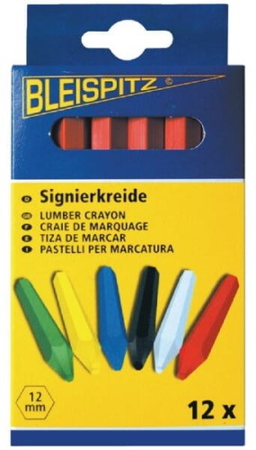 Kreda sygnalizacyjna Bleispitz, żółta 12 szt. HG0150 - Intertraktor