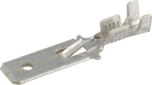 Końcówka przewodu płaska nieizolowana, 6.3x0.8 AMP422412