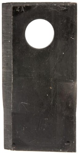 Nożyk kosiarki rotacyjnej prawy 97x48x4 mm otwór Ø 19 mm okrągły pasuje do Kongskilde JF/Stoll 8113800024 - Intertraktor