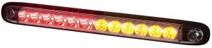 Lampa tylna zespolona LED, prostokątna 12/24V LA40067