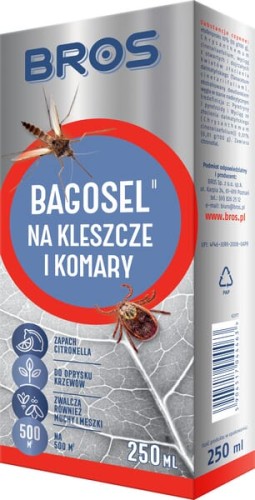 Bagosel 100EC preparat do oprysku ogrodu przeciw komarom, 250ml 1594379 - Intertraktor