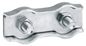 Złączka do linek i plecionek 6 mm z dwiema nakrętkami 44540