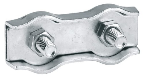 Złączka do linek i plecionek 6 mm z dwiema nakrętkami 44540 - Intertraktor